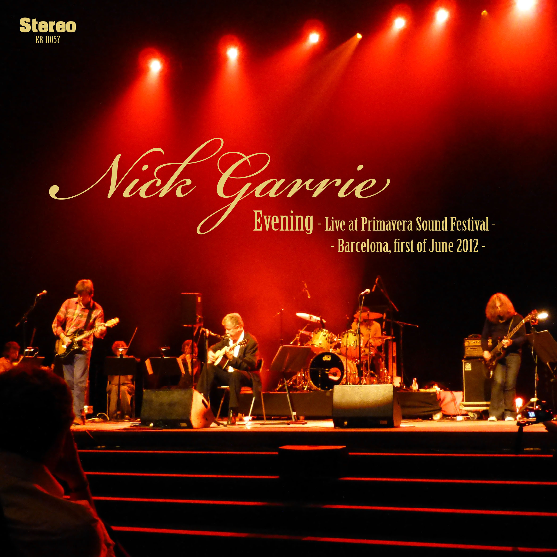 Imagen destacada de noticia: NICK GARRIE: Single Digital “Evening” [Live] “Recordando el Primavera Sound 2012”